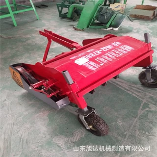 四轮拖拉机带动的地瓜秧粉碎收获一体机 不伤红薯皮的挖掘机