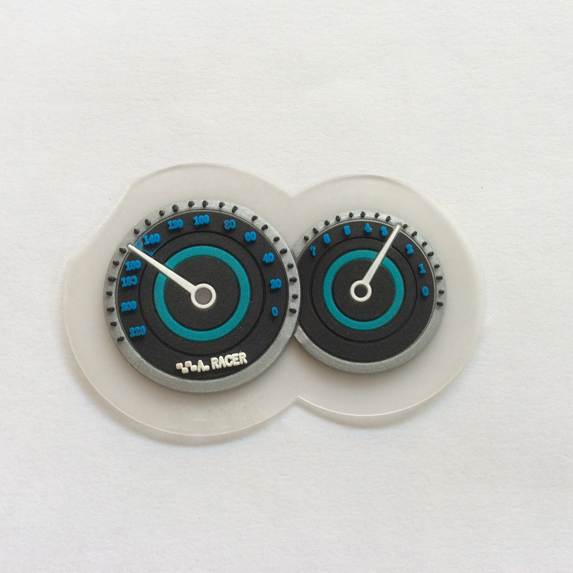 超透明胶章 服装服饰胶章 箱包手袋防伪标洗涤标