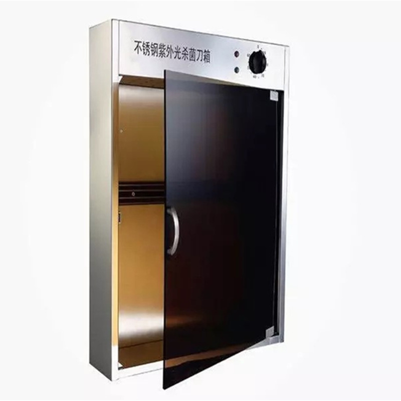 Stainless Steel Uv Light Killing and Disinfection Knife Cabinet Electric Heating Disinfection Knife Box Catering Restaurant Kitchen Professional Knife Disinfection Cabinet