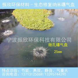 微孔曝气盘 宁波厂家销售高底增氧曝气盘 河道生态修复微孔曝气盘