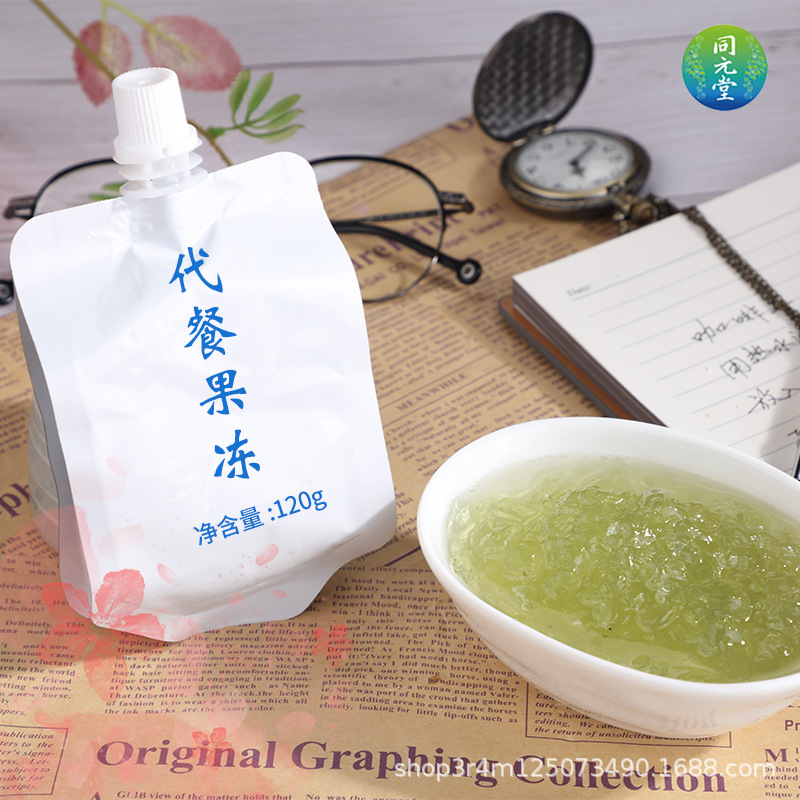 代餐果冻 OEM贴牌代加工 可吸四季燕窝代餐果冻 营养均衡 强饱腹|ru