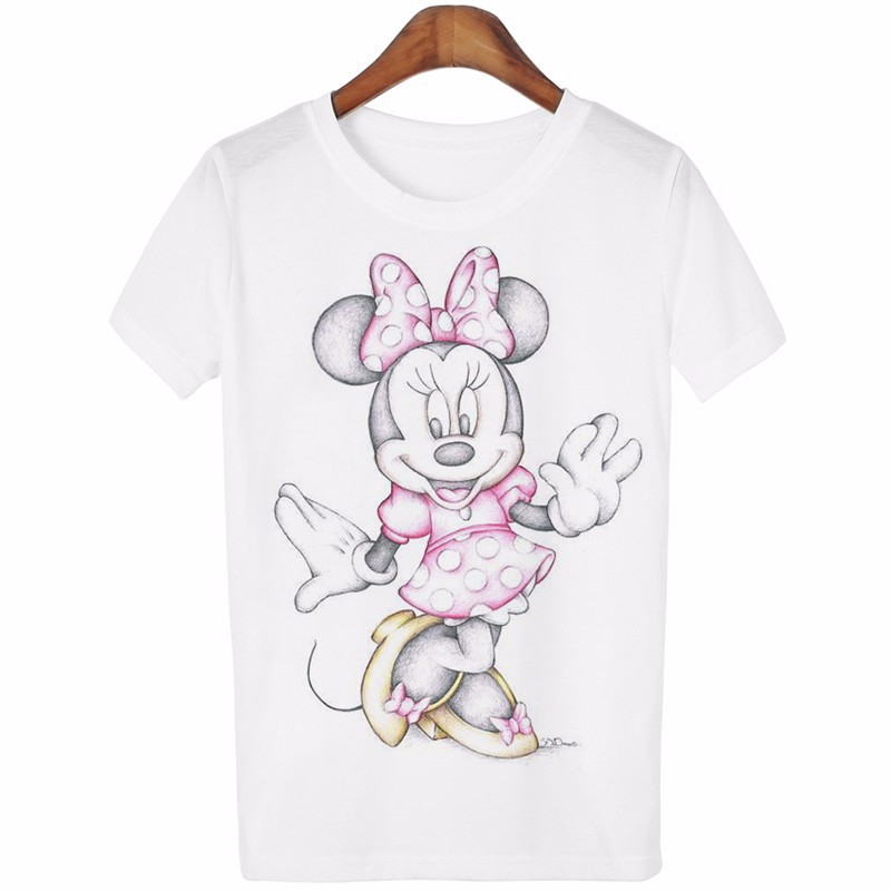 Cartoon Style Women's T-Shirt