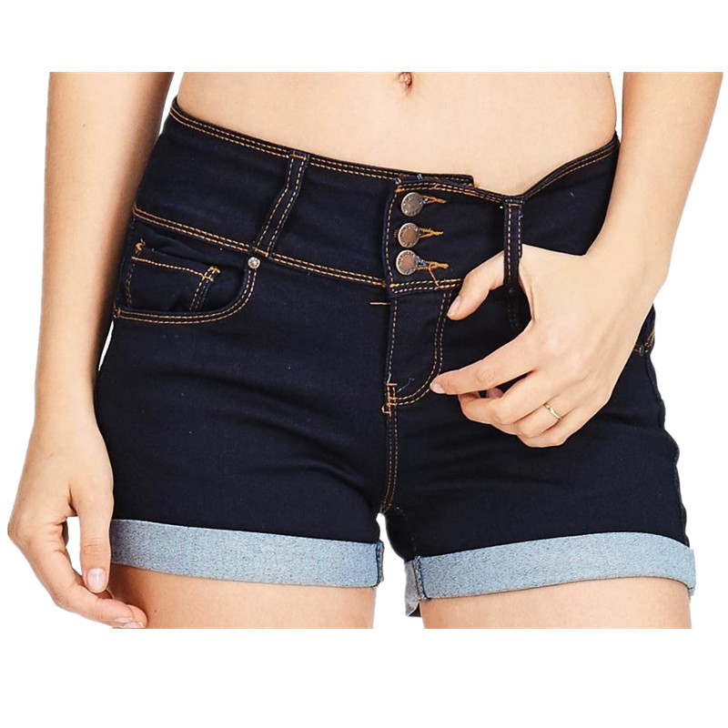 Women's Daily Streetwear Solid Color Shorts Jeans Straight Pants display picture 4