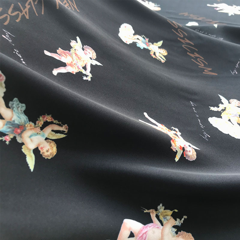 2018新款 小天使印花手工DIY布料面料