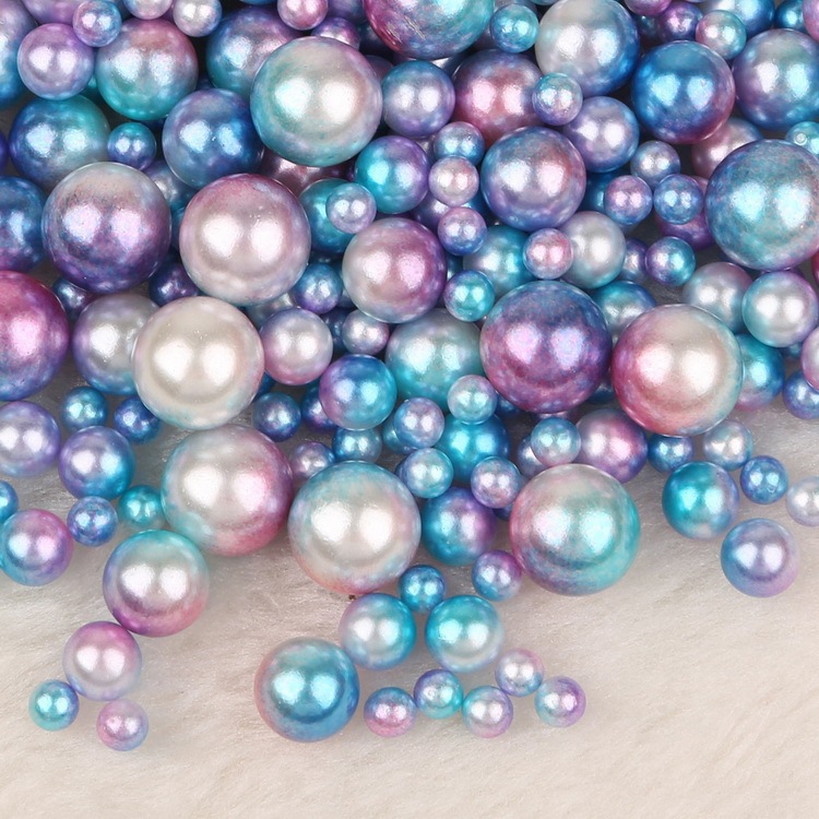 1 Set Imitation Pearl Solid Color display picture 4