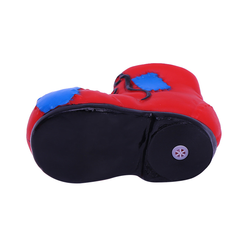 Vinilo mascota zapatos de juguete de sonido resistente a la mordedura molar alivio de perro tapado juguete suministro directo de la fábrica suministros de mascotas image 5