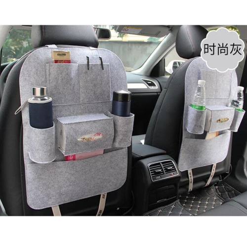 Car Interior Supply Wholesale Felt Car Seat Storage Bag Organizer Car Seat Storage Bag Multifunctional Car Seat Storage Bag