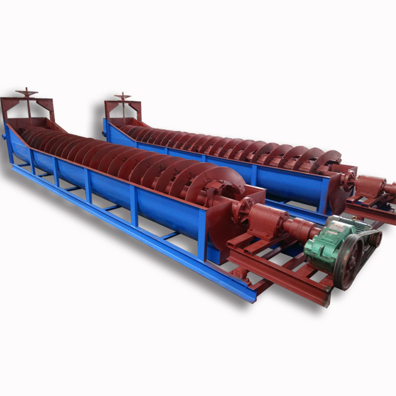 供应山砂 河沙机制砂沙水洗机螺旋式洗砂机高速公路专用洗石机