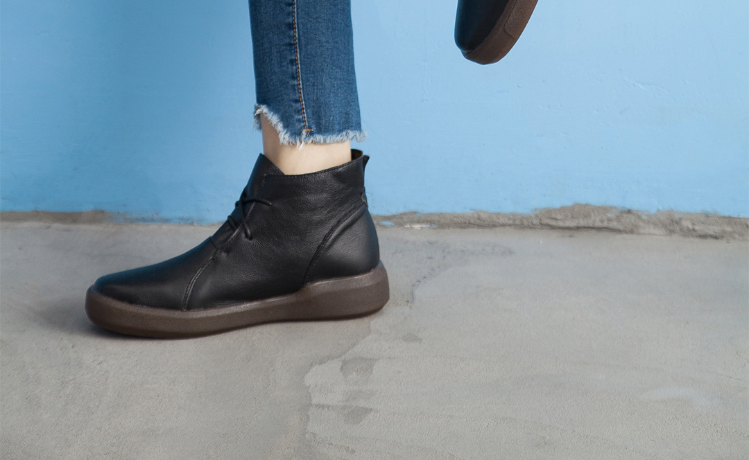 Bottes femme en En cuir - Ref 3355207 Image 27