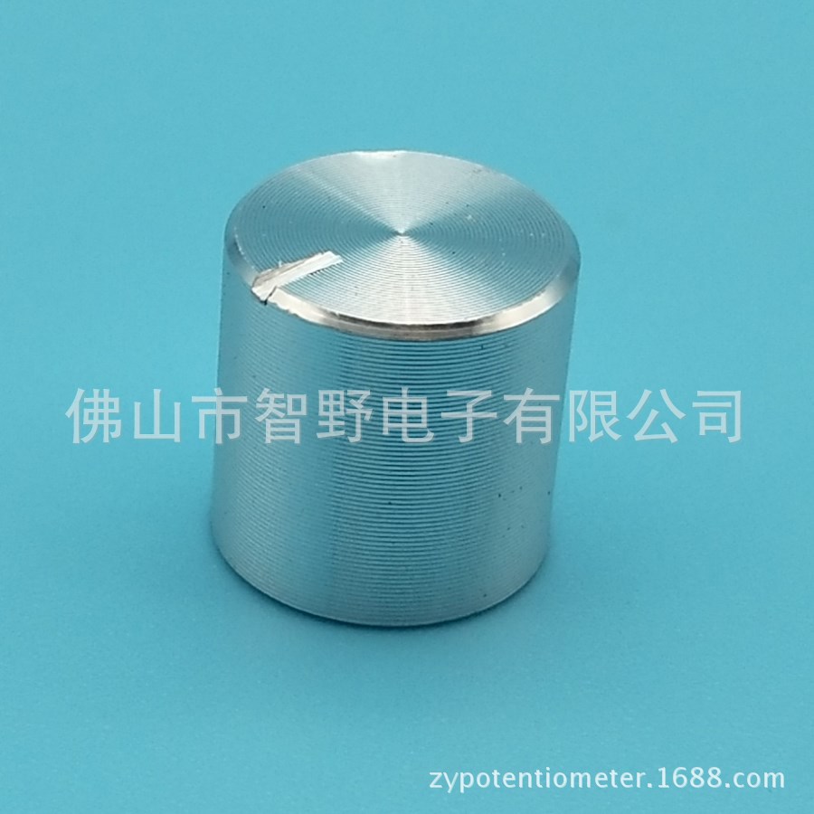供应旋钮帽子10*10音量铝合金电位器 旋钮