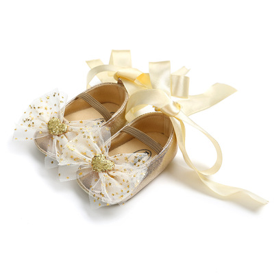 嬰兒鞋公主款防滑嬰兒公主鞋 寶寶鞋 軟底學步鞋M-1821