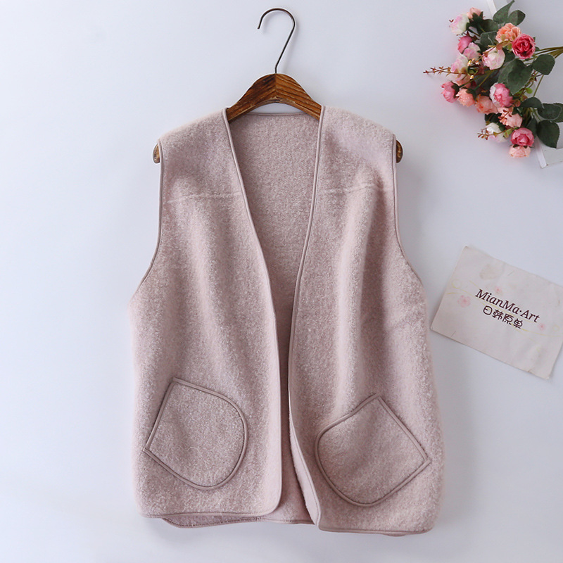 Gilet femme en Mélange de laine - Ref 3317685 Image 10