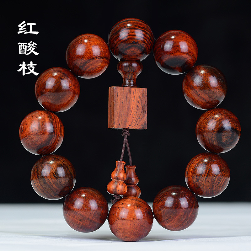 Laos Rosewood Hand string Cochin rosewood Bracelet Log beads hold men and women Wenwan Beads Manufactor wholesale