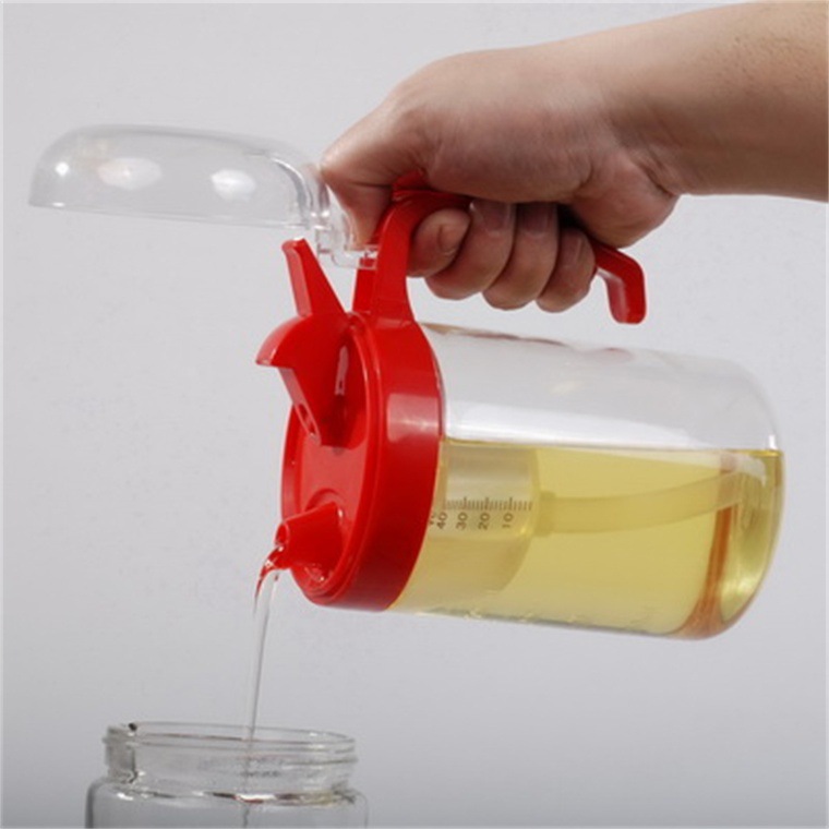 厂家供应玻璃油壶 自动开合 透明玻璃油壶 玻璃油壶销售|ms