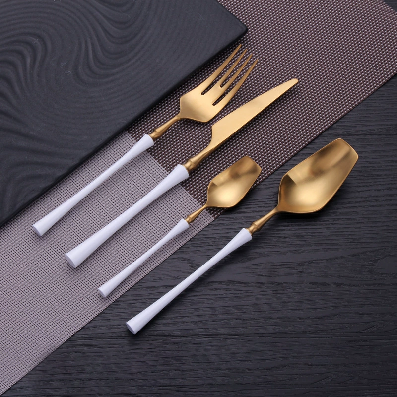 High-end tableware stainless steel, set, wholesale, 4 piece set