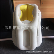 PVC充气趴睡枕旅行枕 个性抱枕立体靠枕出差睡觉神器批发定制