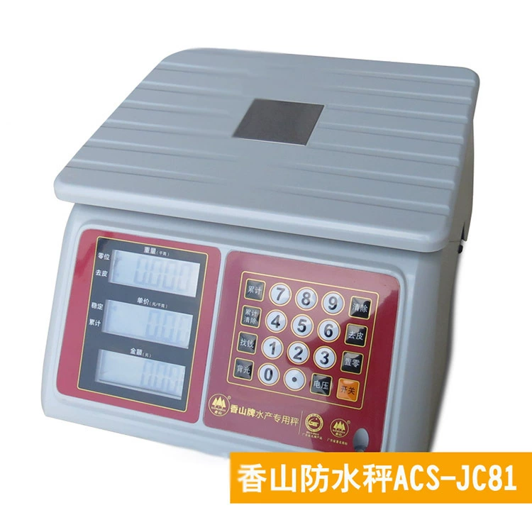 Сяншань водонепроницаемые электронные весы Специальные весы для взвешивания и ценообразования водных продуктов весы для овощных ферм платформенные весы Точность 30 кг