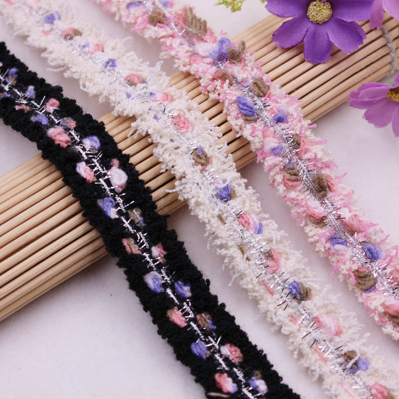 跨境爆款 韩国小香风织带 DIY 服装辅料花边 头饰发饰装修材料