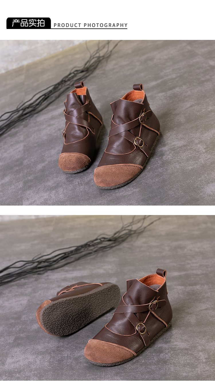 Bottes femme NATIONALITé HUI en En cuir - Ref 3355370 Image 25