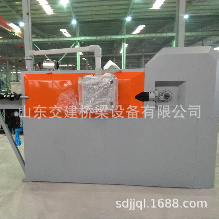 四川省青衣江大桥数控钢筋调直弯箍机SJWG12弯箍机