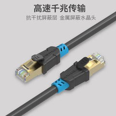 Wisenction Category 6 Pure Copper Dual Shielded Gigabit Computer Network Cable Patch Cord 10/20 Feet