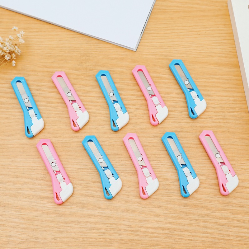 便携迷你墙纸小刀 开箱刀手机壳diy工具学生儿童工艺裁纸刀美工刀详情2