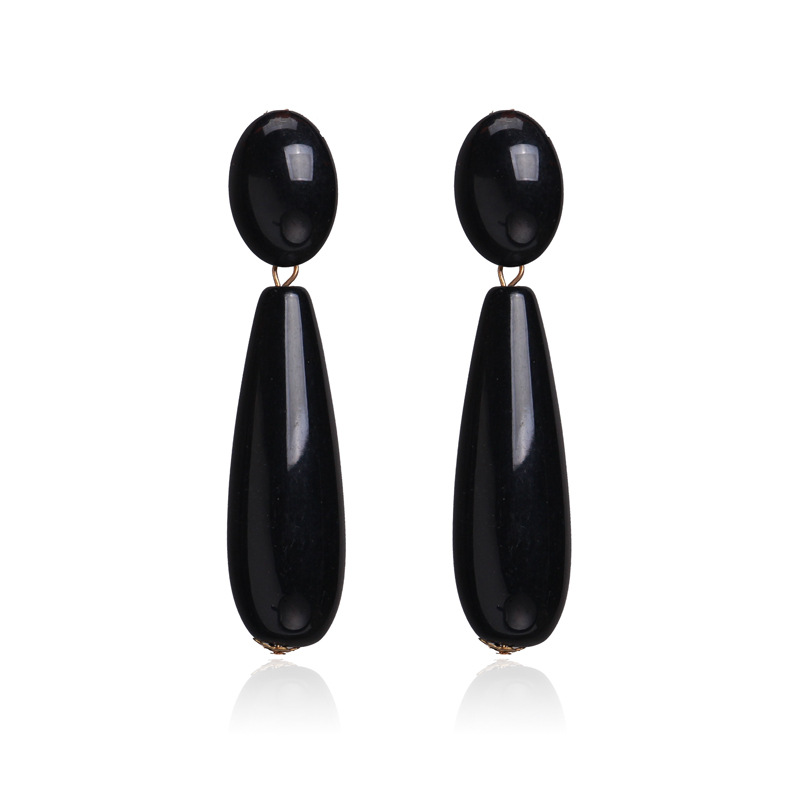 1 Pair Fashion Water Droplets Arylic Drop Earrings display picture 3