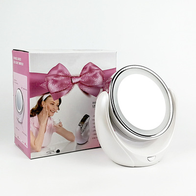 速卖通外贸出口热销LED灯塑料化妆镜百货美妆台式化妆镜灯|ms