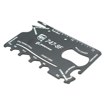 工廠 工具卡 忍者卡片多工能開瓶器外六角螺絲刀16合1 定制LOGO