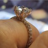 Fashionable ring for princess, wish, European style