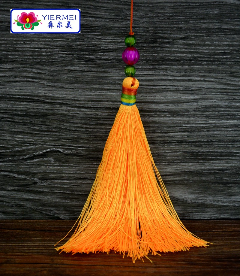 Arr; silk 6 cm polyester Miao style the Amau tassel dress tassel tassel DIY accessories tassels