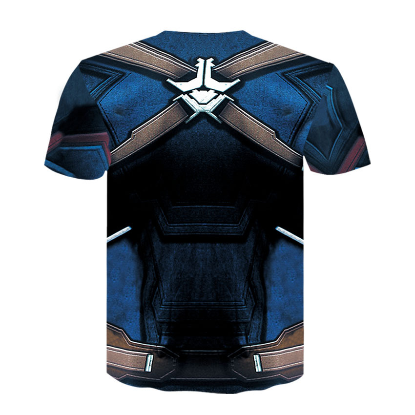 DX034-T恤短袖模版-后