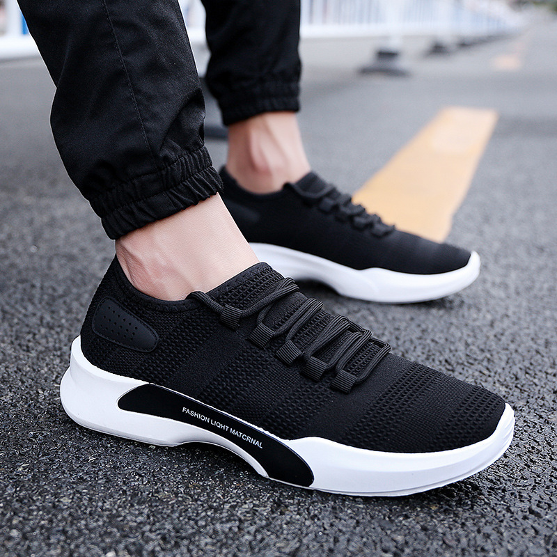 Spring new pattern fashion Korean Edition motion Casual shoes comfortable ventilation Student shoes Trend White shoes Cloth shoes wholesale