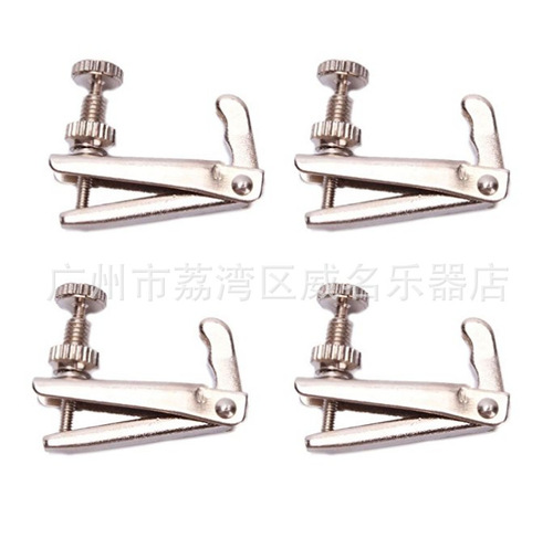 Violin fine tuner gold black silver fine tuner