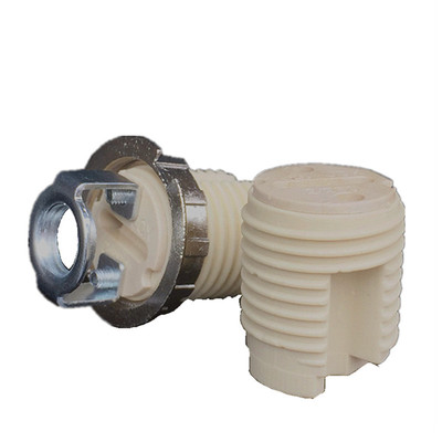 现货G9陶瓷灯头全牙低压耐高温灯头可配外环支架led卤素陶瓷灯头