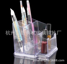 杭州生产有机玻璃展示架、透明亚克力笔架、亚克力首饰展架
