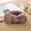 Cute hairgrip for face washing with bow, headband, face mask, scarf, hair accessory, Korean style