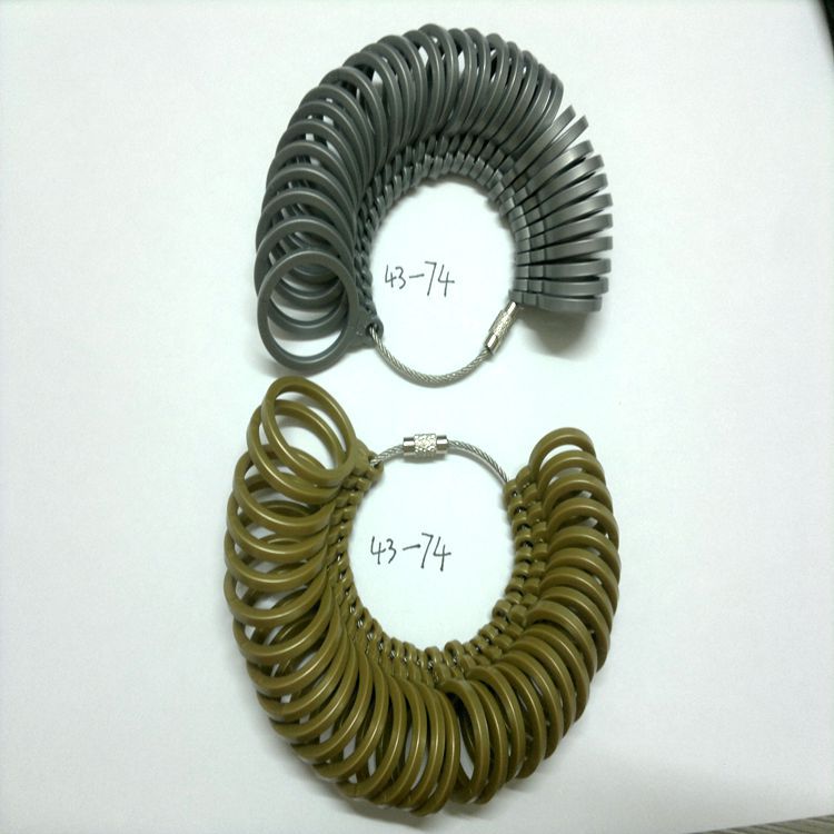 热销欧洲围度戒指测量圈