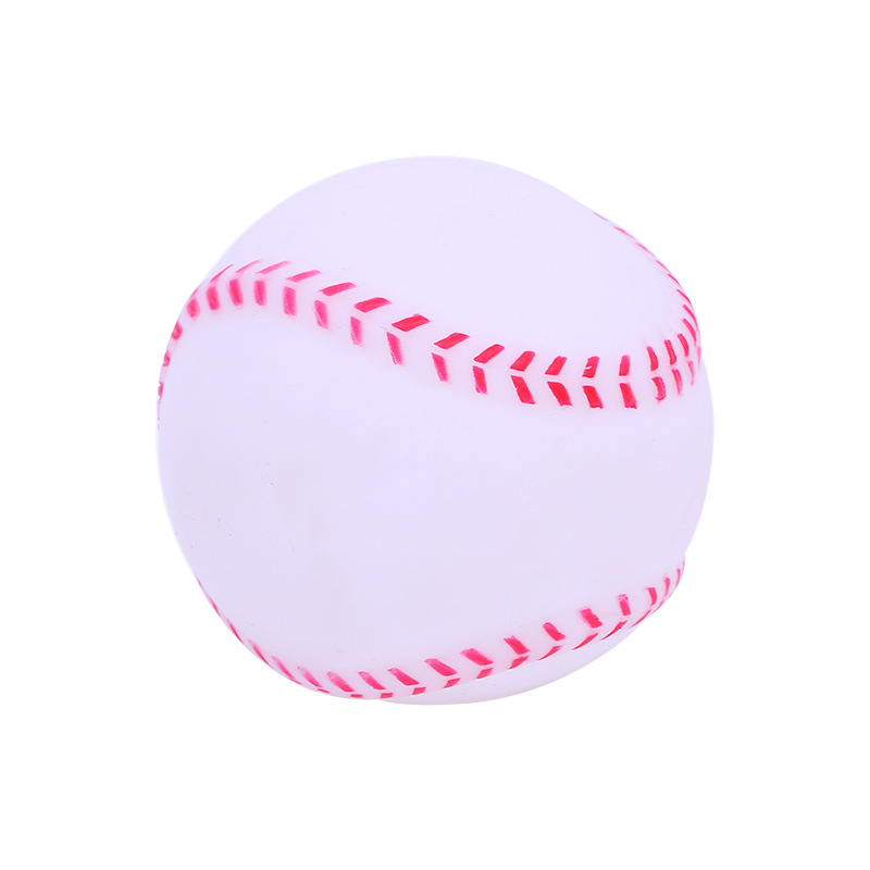 Suministro directo de fábrica Bola de juguete de sonido para mascotas Bola de juguete de vinilo lanzando juguete interactivo para perros resistente a mordeduras molares