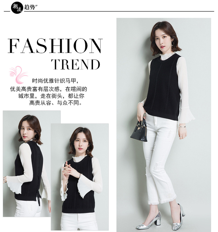 Gilet femme FILLE DE RIZ en Tricot - Ref 3317986 Image 11