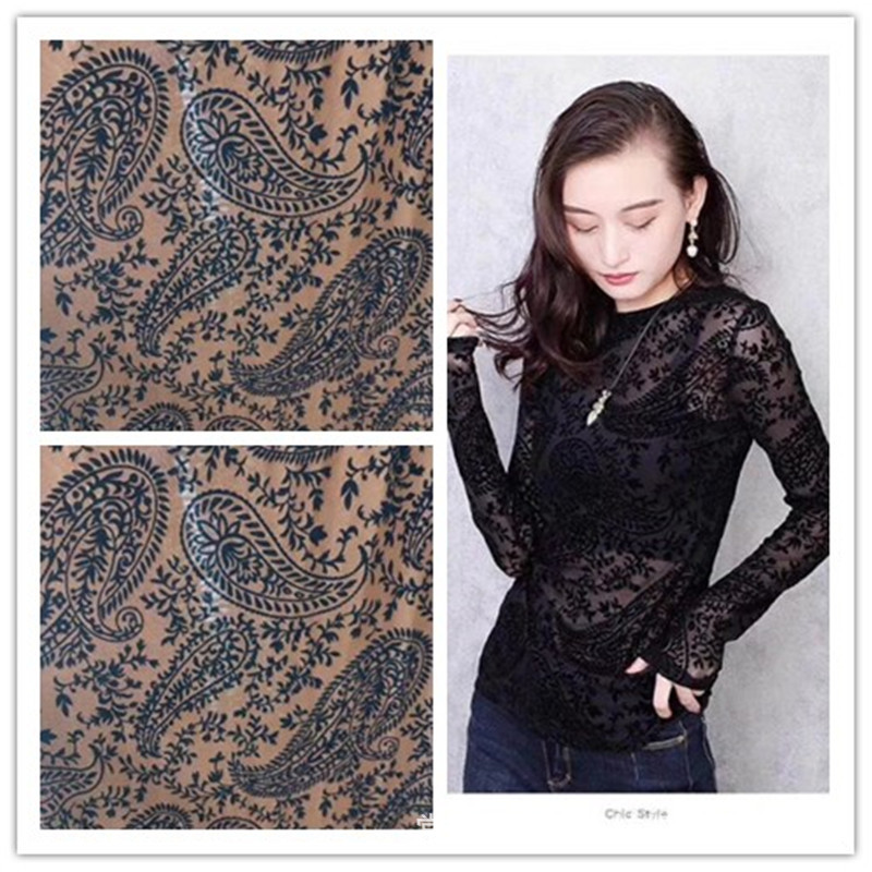 胶印网布  经编网布面料 春秋季打底衫网布 长袖时装面料