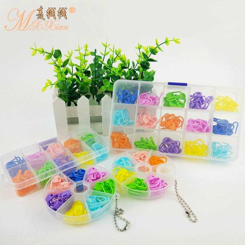 Аксессуары для инструментов для вязания пшеничной нити цвет Марк маленькая Булавка С антиразъемной пряжкой/маленькая Пряжка Марк в коробке