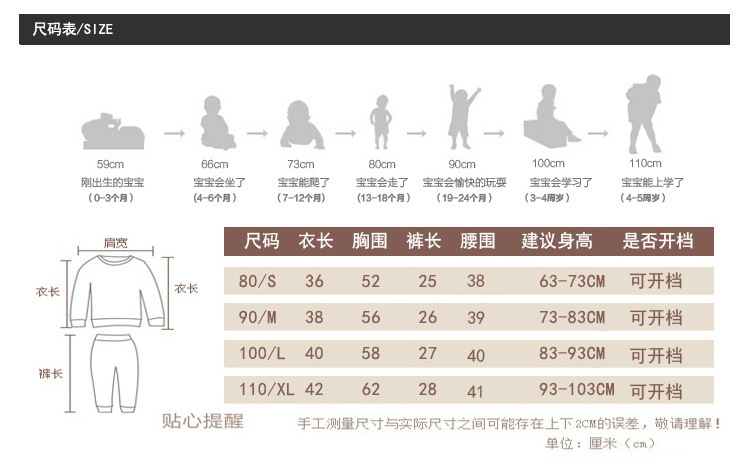 2018夏款短裤尺码表