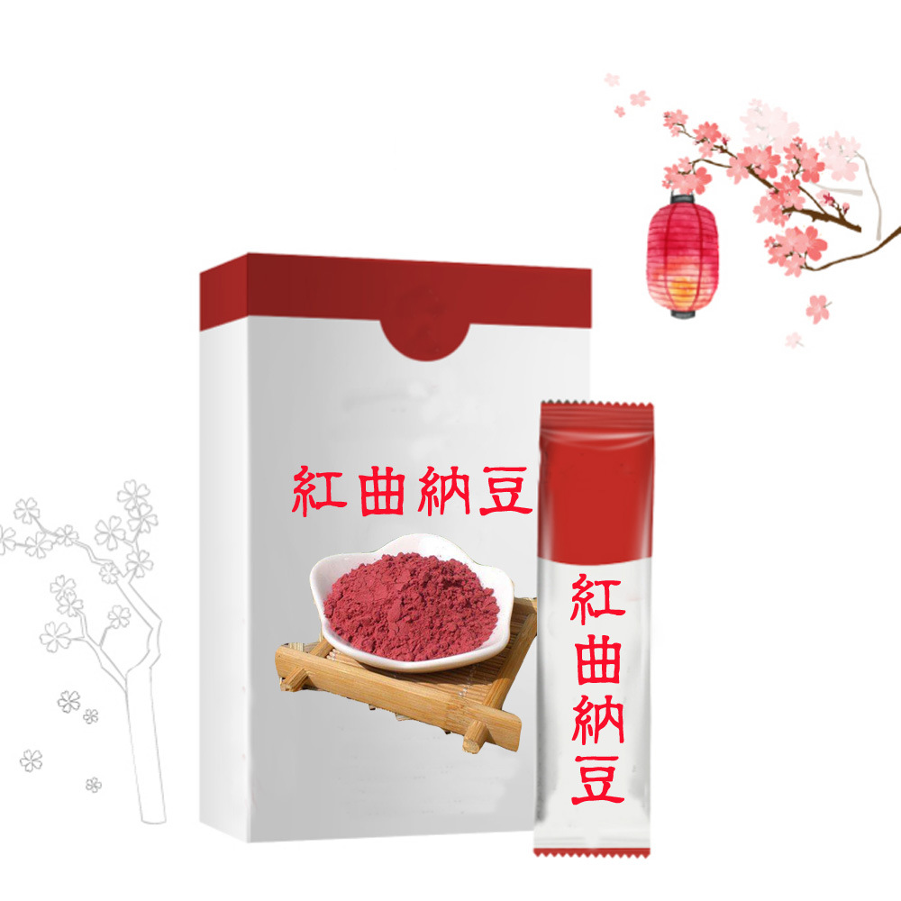 富硒红曲纳豆粉 大豆卵磷脂红曲粉固体饮料生产厂家