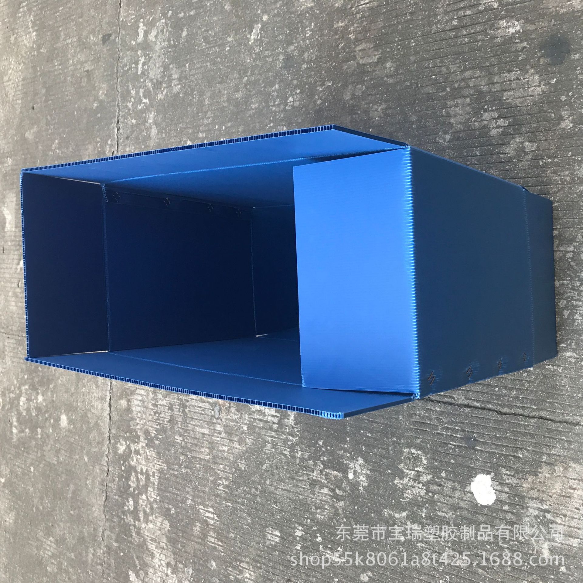 供应 定做两头通中空板纸箱 回收周转塑料箱 PP瓦楞板箱子 周转箱