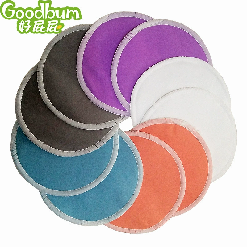 Моющаяся прокладка для молока Goodbum с защитой от перелива однотонный коврик для молока послеродовой коврик для матери груди из бамбукового волокна дышащий Защита окружающей среды
