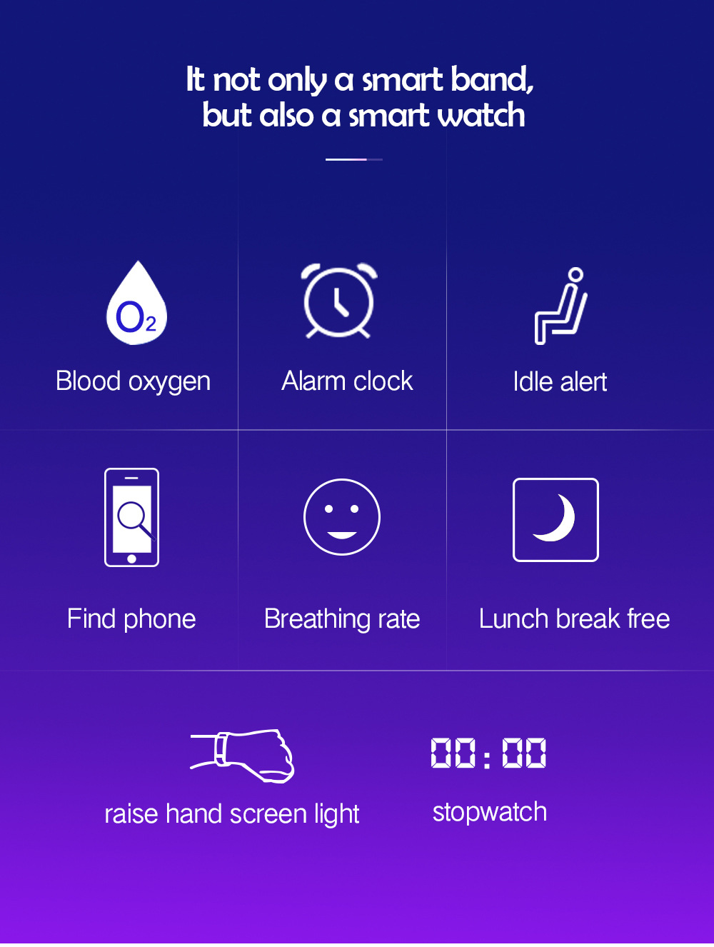 Montre intelligente WAZSAMG  HUA ZHIXING - Ref 3391106 Image 30