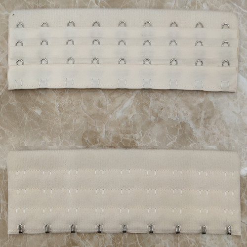 Ozina wholesale stainless steel three-row nine-button extension buckle 3-row nine-button belly-control buckle corset extension buckle