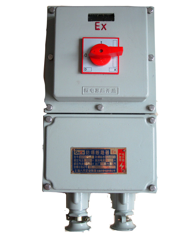 防爆断路器 BHZ52-10/IIC/IIB/防爆漏电断路器 空气开关 转换开关