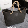 Capacious trend shopping bag, one-shoulder bag, 2019, trend of season, Korean style